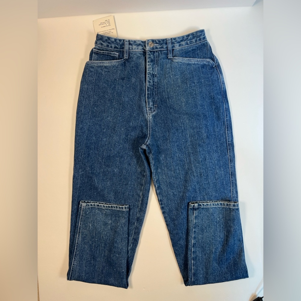 SALE 🍒VINTAGE Sync Denim 80’s, NWT, 100% Cotton - Picture 2 of 9